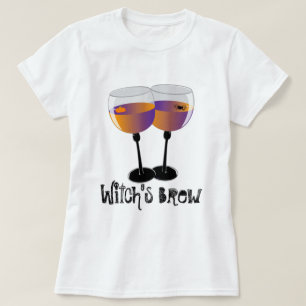 Witch's Brew Halloween Wine Shirt