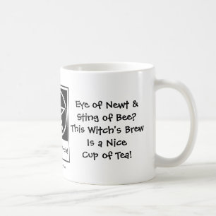 Witch's Brew is a Nice Cup of Tea Cheeky Witch Mug