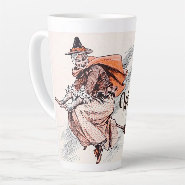 Witch's Brew Large Latte Mug (Left Angle)