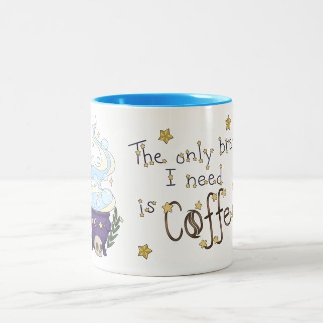 Witch's Brew Two-Tone Coffee Mug (Center)
