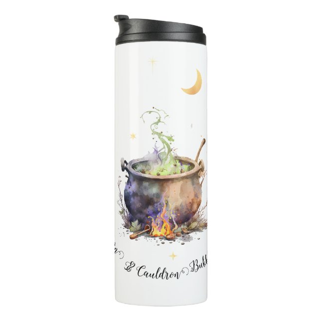 Witch's Cauldron  Thermal Tumbler (Rotated Right)