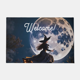 Witch's Flight Welcome Mat