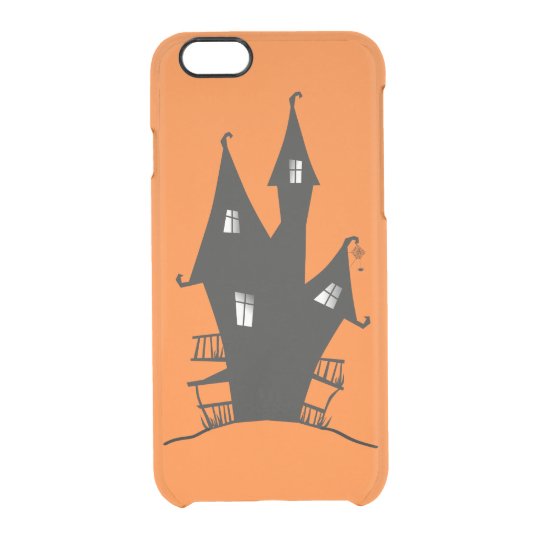 Witch's House Pumpkin Orange Clear iPhone 6/6S Case