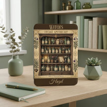 Witch's Vintage Apothecary Magic Potions Cabinet