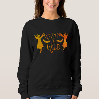 Witchy and Wild Halloween Sweatshirt