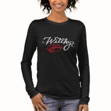 Witchy black long sleeve T-shirt