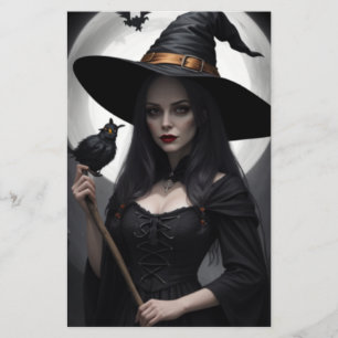Witchy Black Raven Flyer