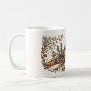 Witchy Brew & Dog Rescues Personalized Halloween Coffee Mug