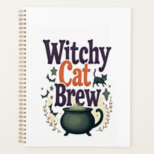 Witchy Cat Brew Planner