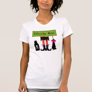 Witchy Girl Halloween T-shirts and Gifts