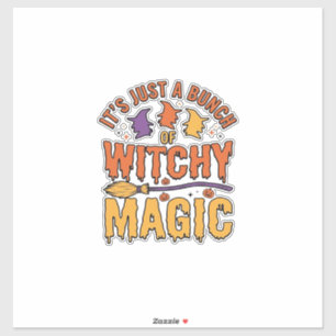 Witchy Magic Halloween Typography Design_1