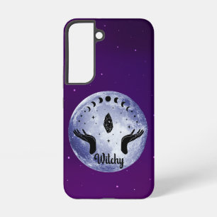 Witchy Night - Mystical Moon Phases Samsung Galaxy Case