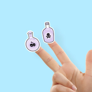 Witchy Potion Bottle Stickers