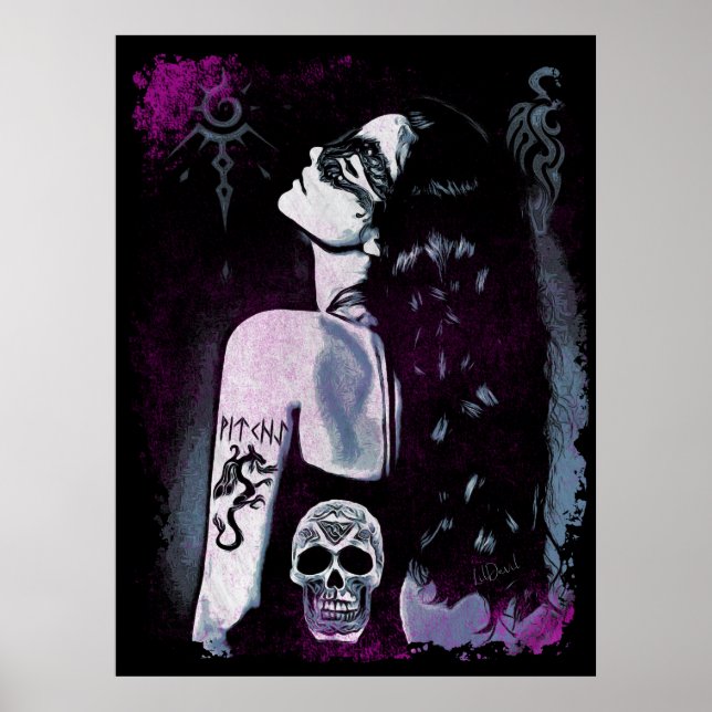 WITCHY Print, Value Poster Paper (Matte) (Front)