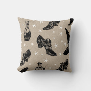 Witchy Shoes Throw Pillow