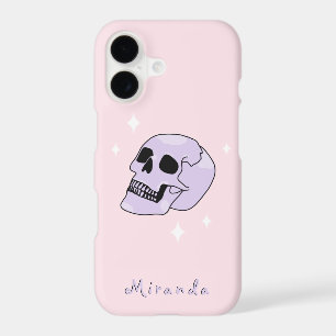 Witchy Skull Pink Phone Case
