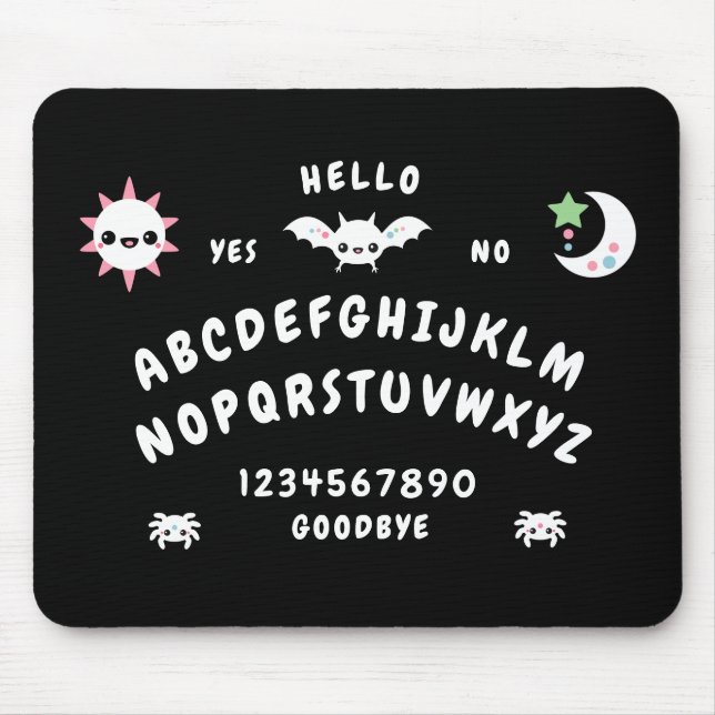 Witchy Spirit Board Mouse Pad (Front)