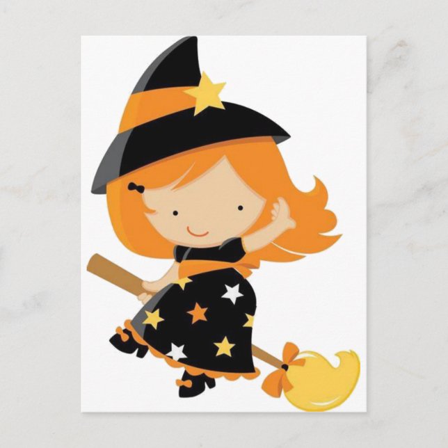 Witchy Star Postcard (Front)
