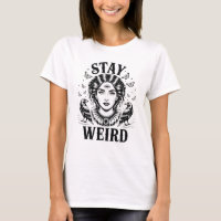 Witchy Vibe Stay Weird Cute Spooky Hallowen
