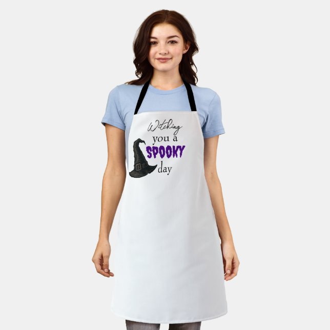 Witchy Vibes - Spooky & Stylish |  Apron (Worn)