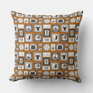 WITCHY WALLS THROW PILLOW