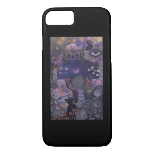 Witchy Whimsigoth Aesthetic With Cats Case-Mate iPhone Case