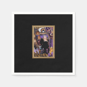Witchy Whimsigoth Stevie Collage Napkin