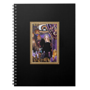 Witchy Whimsigoth Stevie Collage Notebook