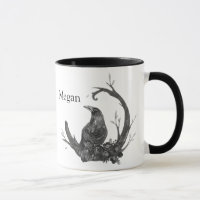 Witchy Wicca Pagan Crow Raven