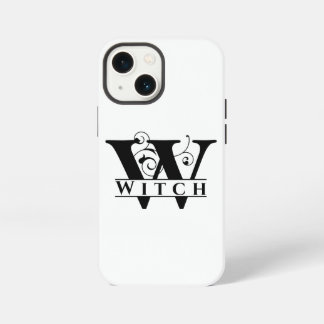 Witchy Witch Monogram Name Design Case-Mate iPhone 13 Mini Case