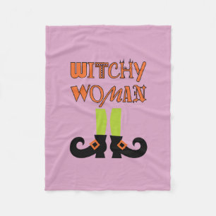 WITCHY WOMAN FLEECE BLANKET