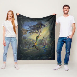 Witchy Woman Fleece Blanket