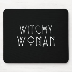 Witchy Woman Halloween Costume  Mouse Pad