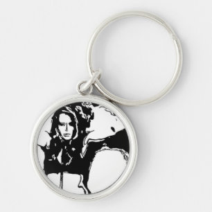 Witchy Woman Keychain