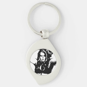 Witchy Woman Keychain