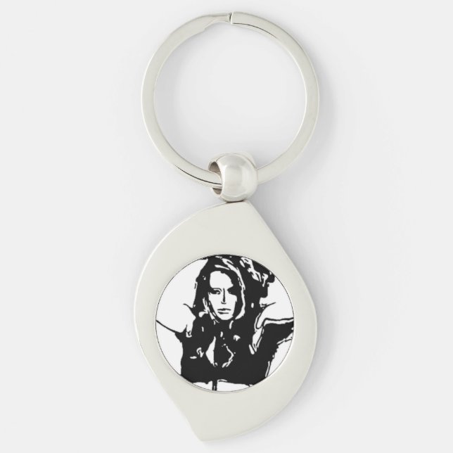 Witchy Woman Keychain (Front)
