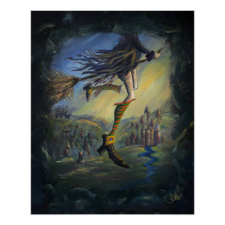 Witchy Woman Large Poster