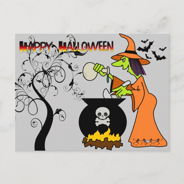 Witchy Woman Postcard (Front)