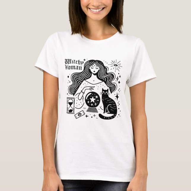 witchy woman  T-Shirt (Front)