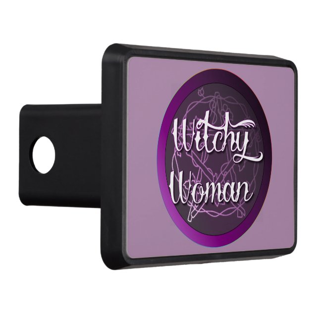 Witchy Woman  Trailer Hitch Cover (Right)