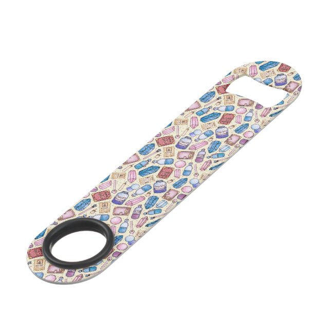 Witchy Wonders Bottle Opener Bar Key (Front Angled)