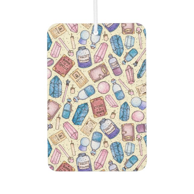 Witchy Wonders Car Freshener (Front)