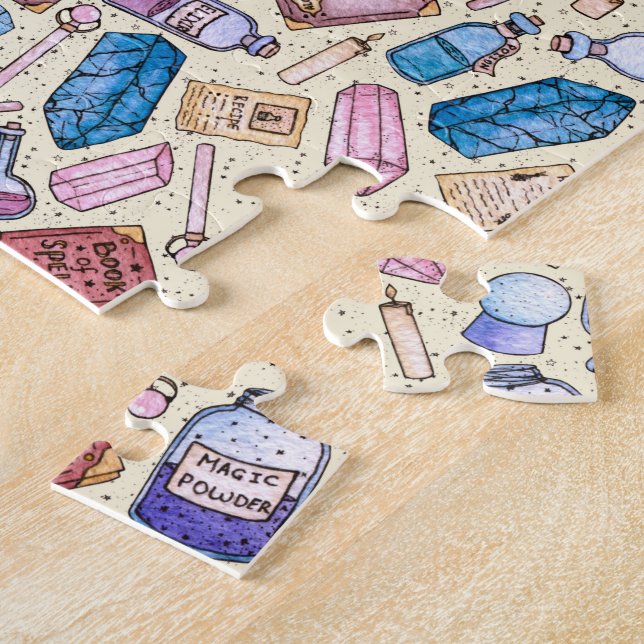 Witchy Wonders Jigsaw Puzzle (Side)