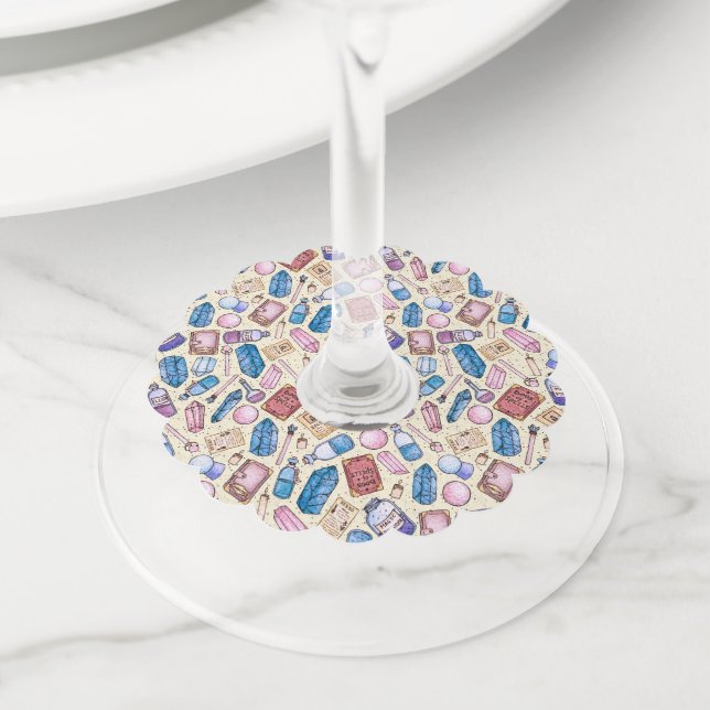 Witchy Wonders Wine Tags (Close Up)