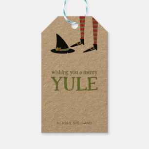 Witchy Yule  Gift Tags