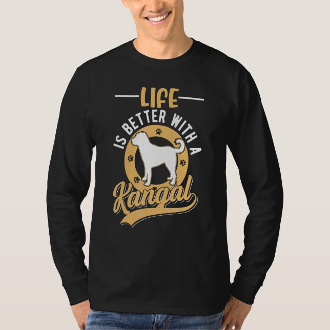 With A Kangal T-Shirt (Front)