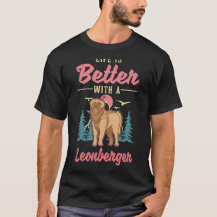 with a Leonberger T-Shirt