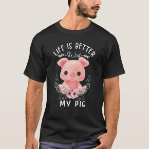 With A Pig Fabulous Pig T-Shirt