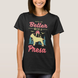 with a Presa Canario T-Shirt
