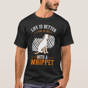with a Whippet T-Shirt